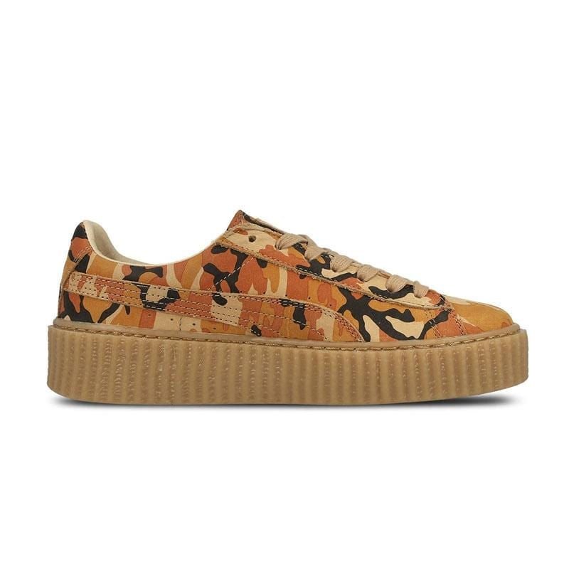 Rihanna x PUMA Suede Creeper Orange Camo - Kick Game