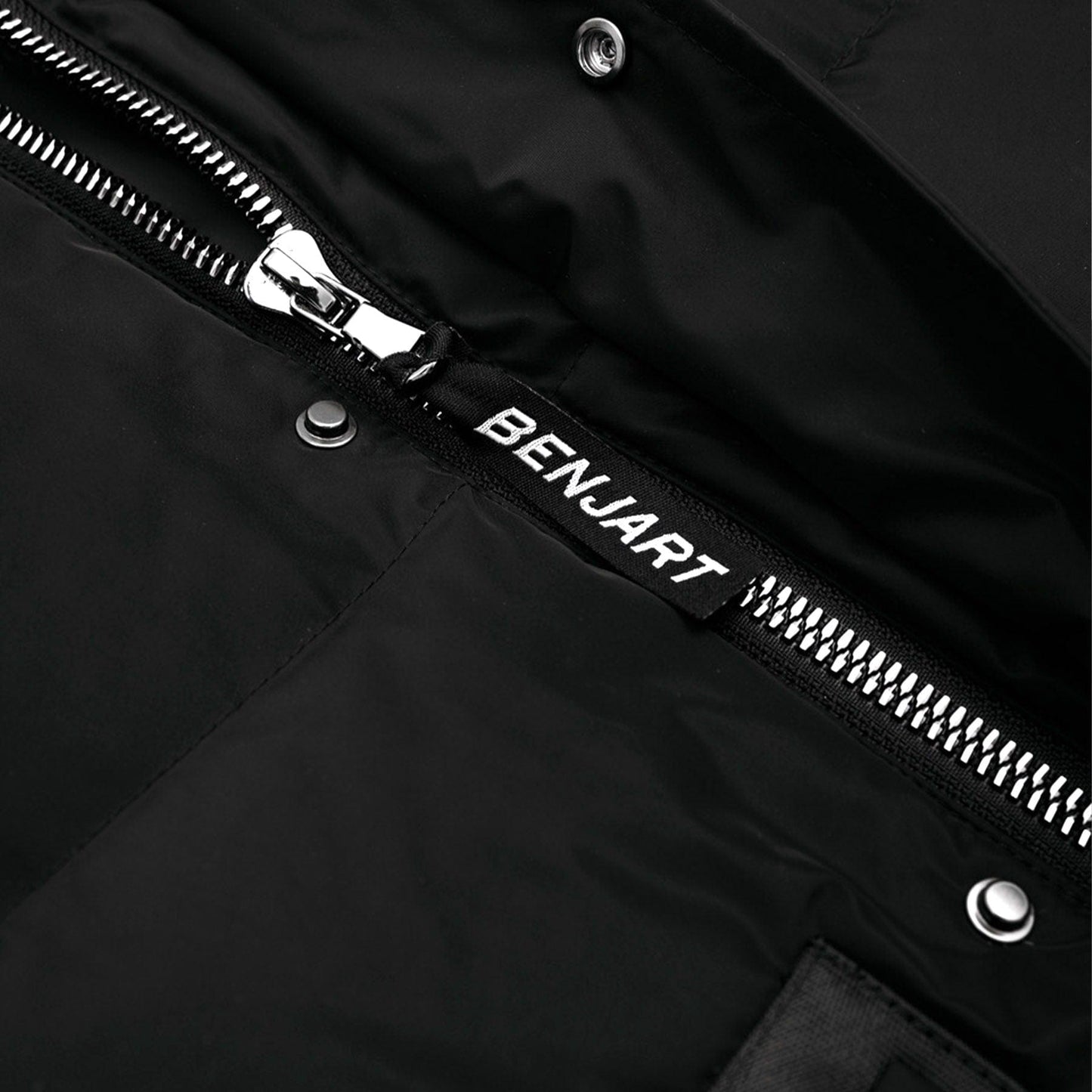 Benjart Fur Parka 'Black' - Kick Game