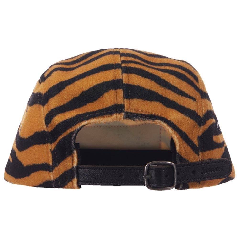 Supreme Wool Camp Cap SS19 Tiger Stripe - Kick Game