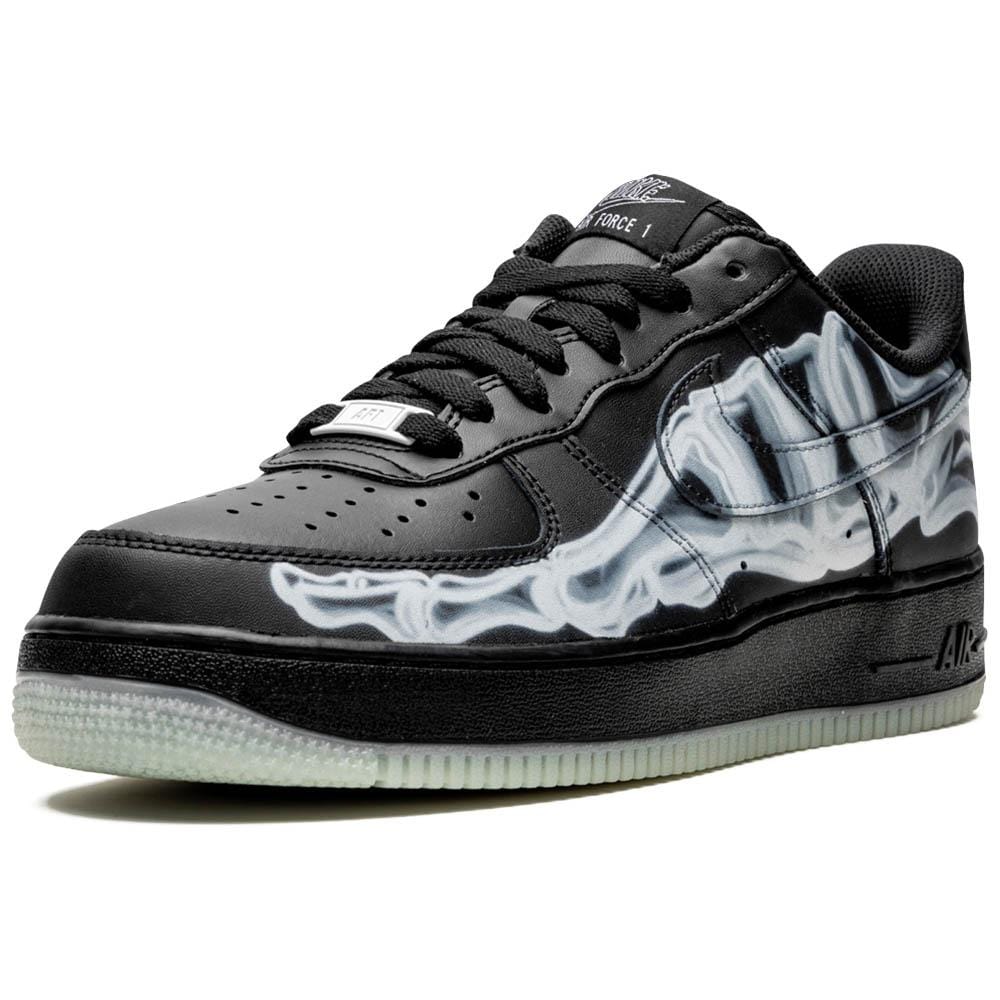 Nike Air Force 1 '07 QS 'Black Skeleton' - Kick Game