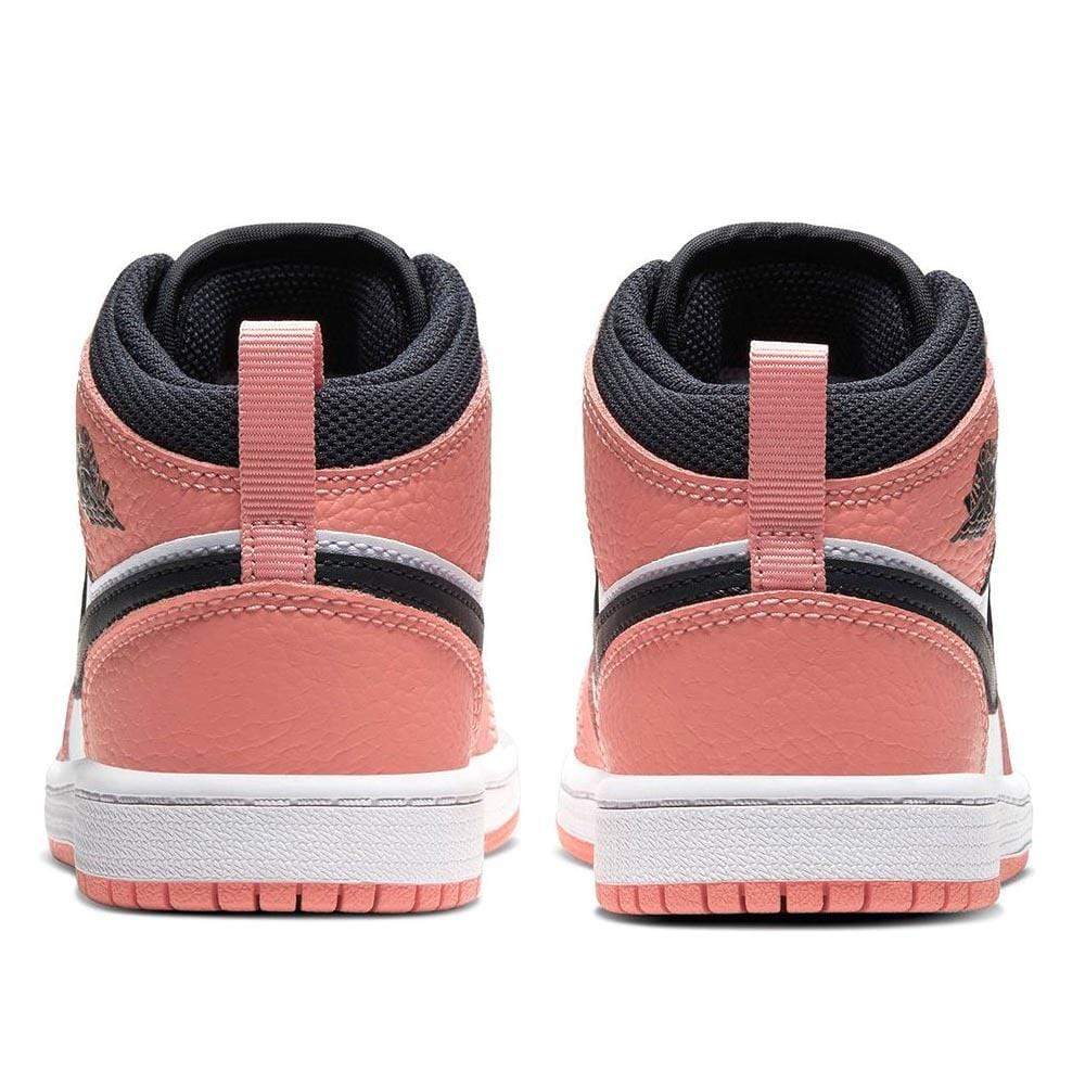 Air Jordan 1 Mid Children's 'Pink Quartz' (PS) - Kick Game