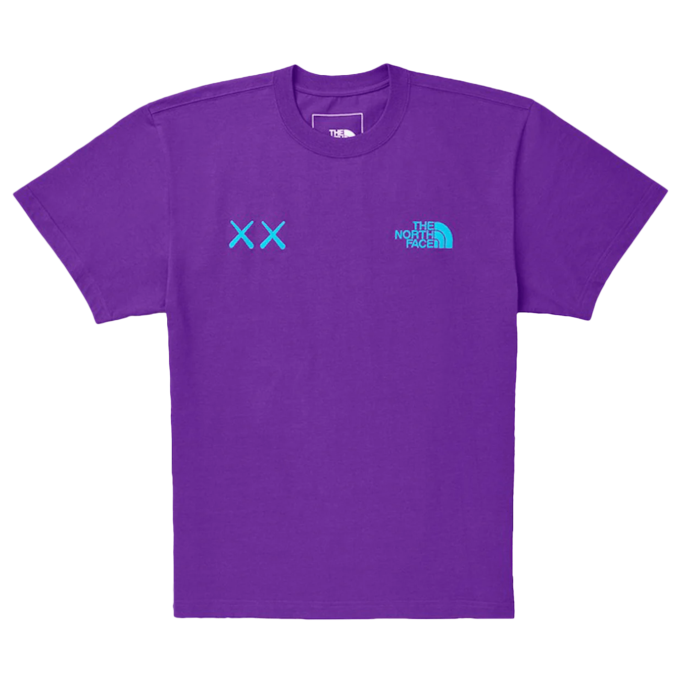 The North Face x KAWS Short-Sleeve Tee 'Gravity Purple' - Kick Game