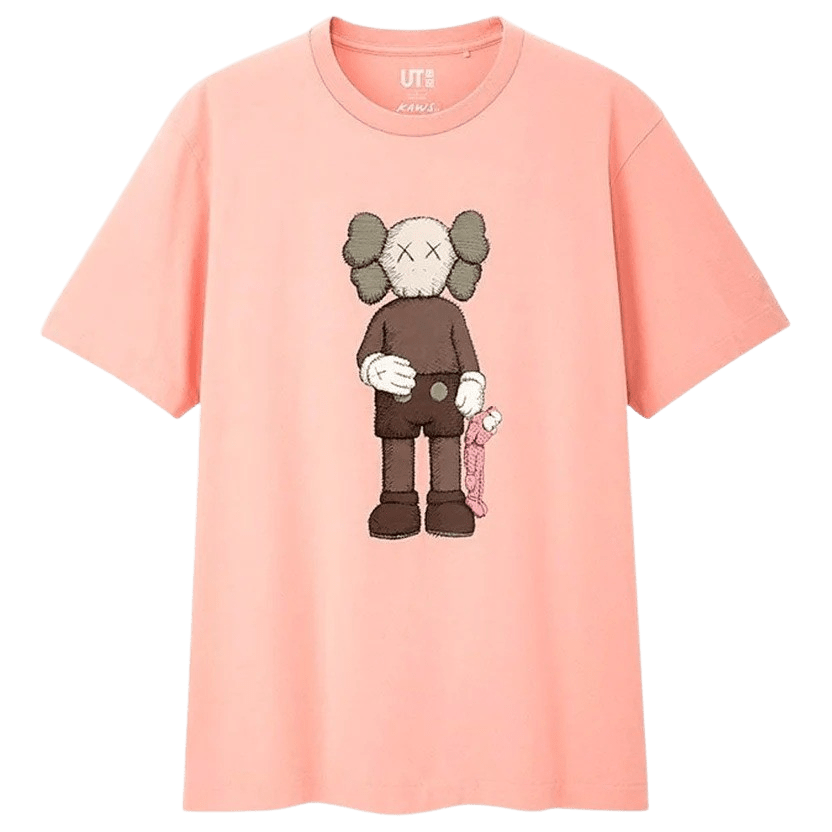 KAWS x Uniqlo Companion Tee Pink - Kick Game