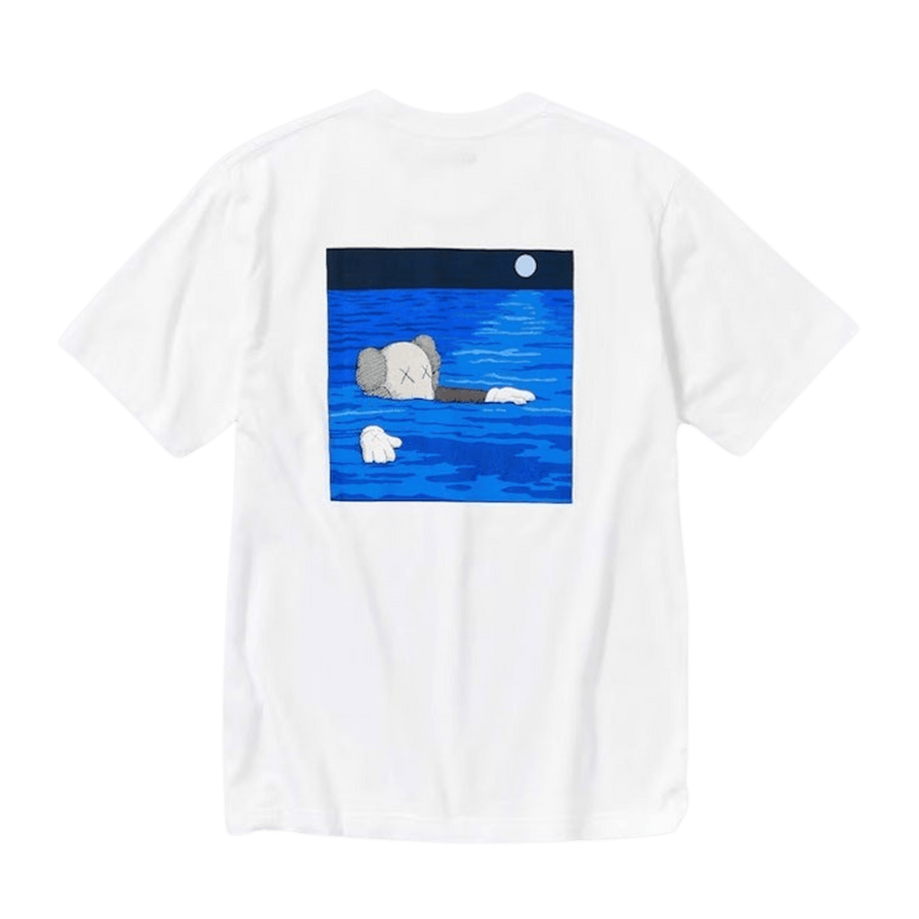 KAWS x UNIQLO UT Graphic T-Shirt 'White' - Kick Game