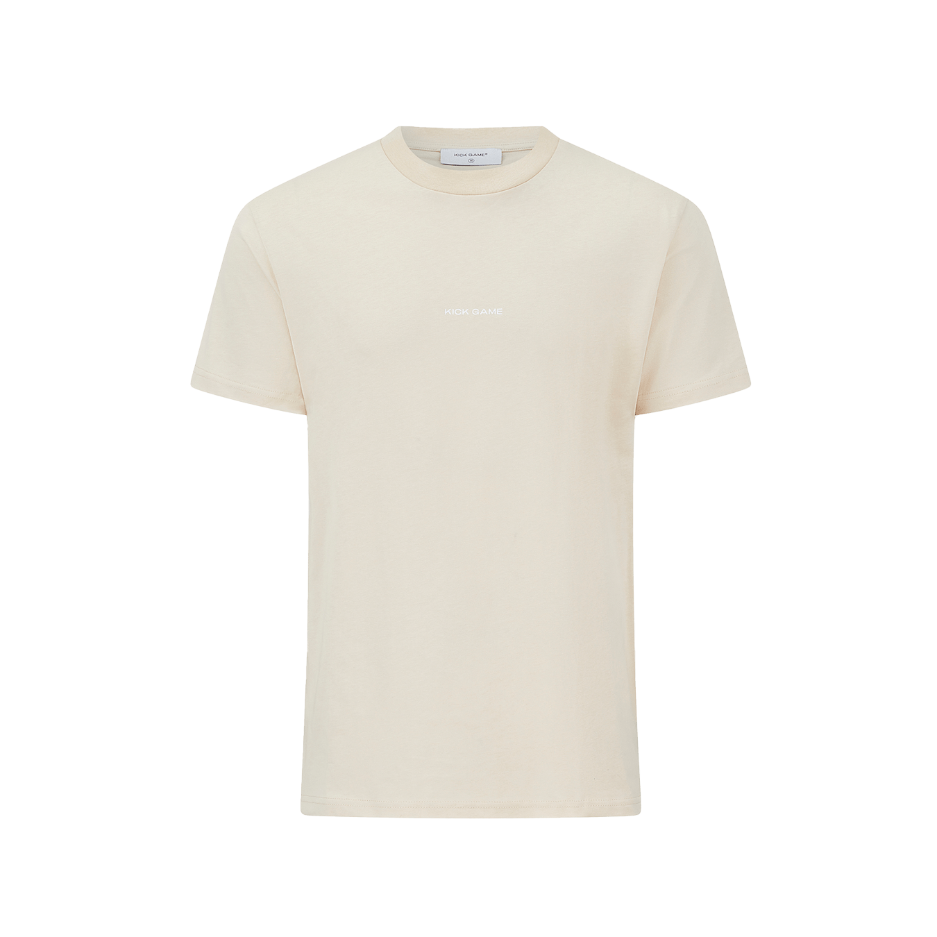 Kick Game Logo T-Shirt 'Butter Cream' - Kick Game