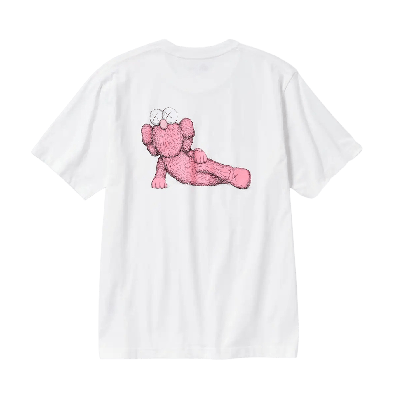 KAWS x UNIQLO UT Graphic T-Shirt Kids 'White Pink' - Kick Game
