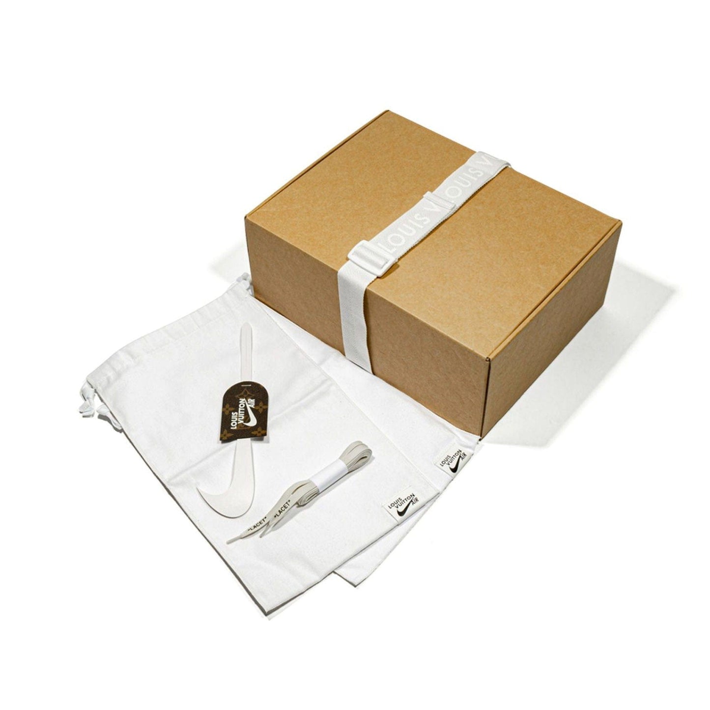 Louis Vuitton Nike Air Force 1 Low By Virgil Abloh Metallic Gold - Kick Game