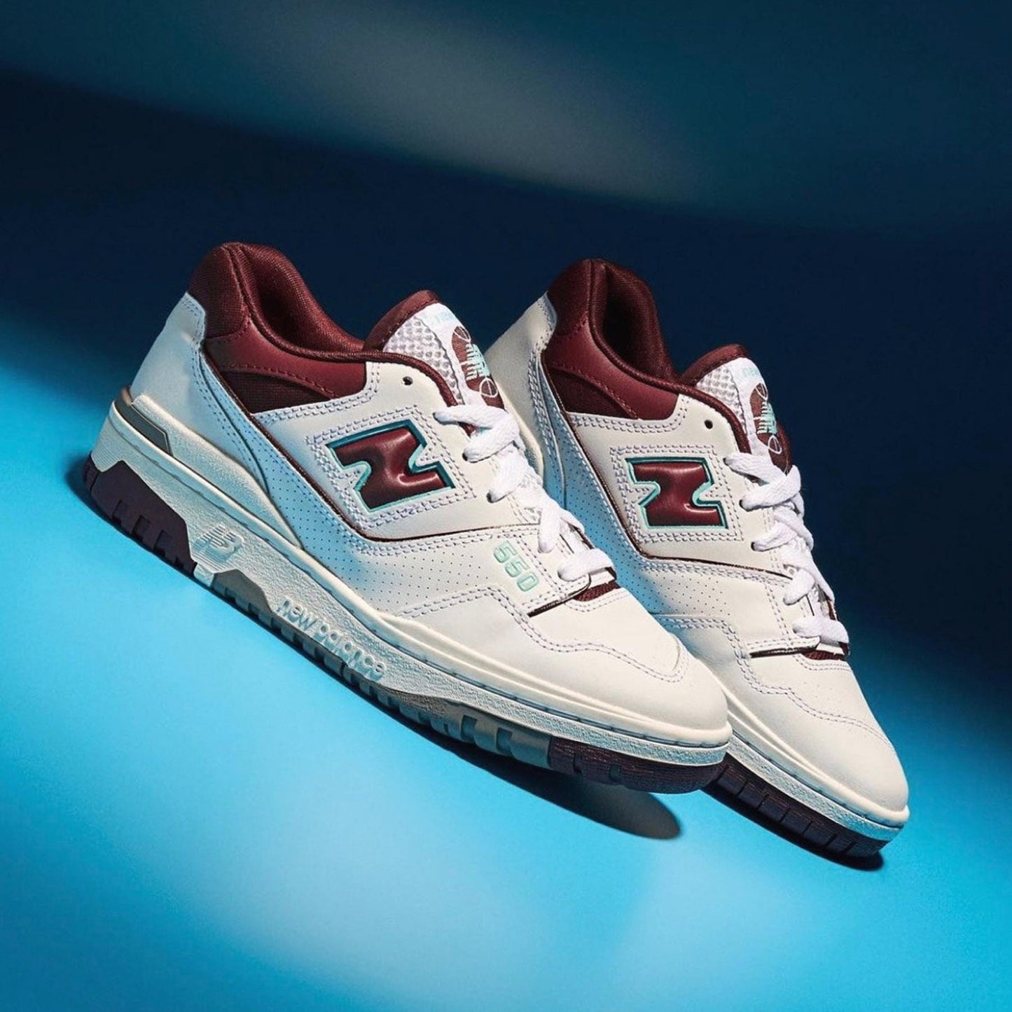 New Balance 550 'Burgundy Turquoise' - Kick Game
