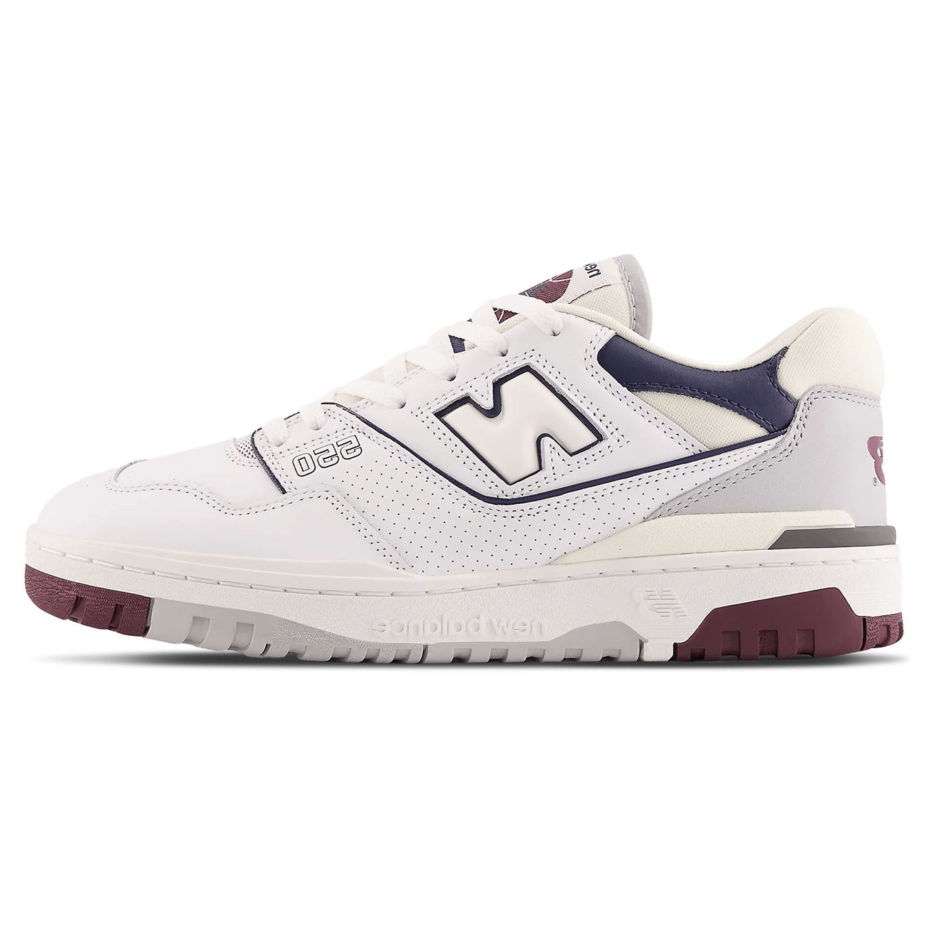 New Balance 550 'White Maroon Natural Indigo' - Kick Game