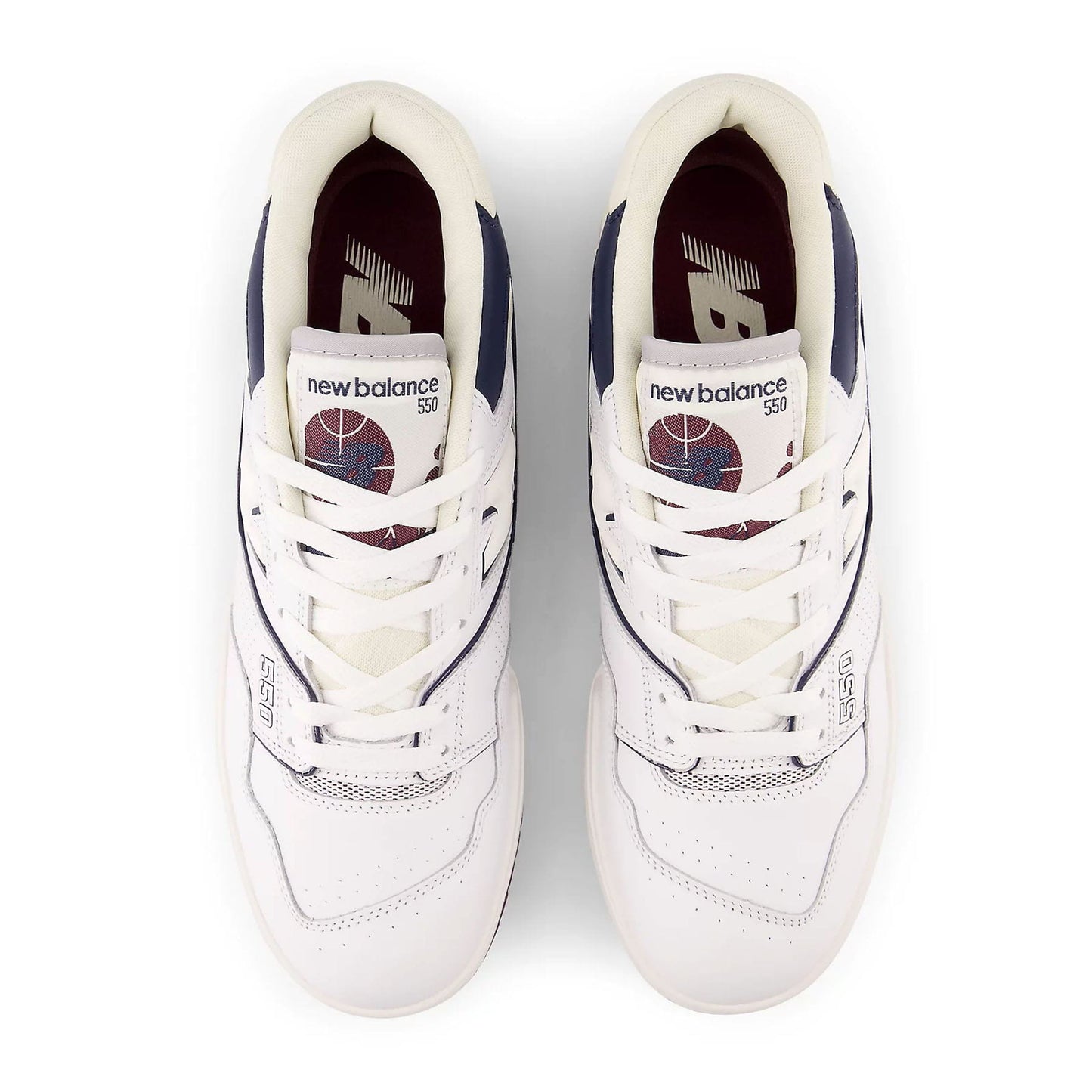 New Balance 550 'White Maroon Natural Indigo' - Kick Game
