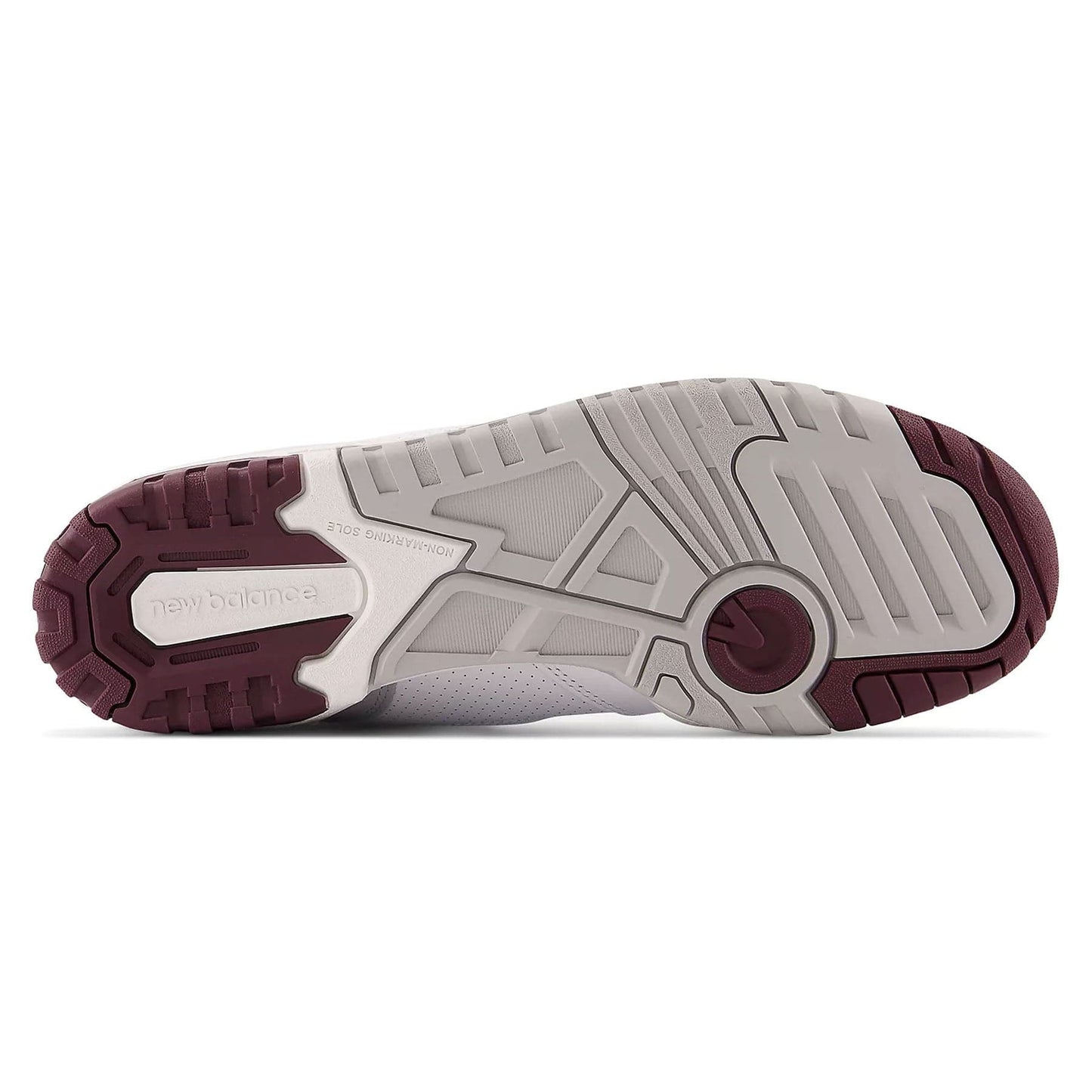 New Balance 550 'White Maroon Natural Indigo' - Kick Game