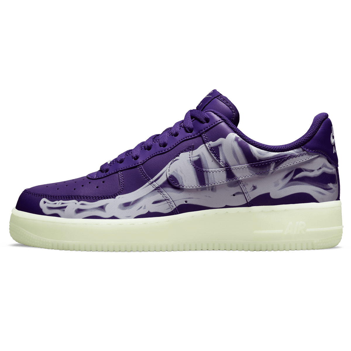 Nike nike casual large shoes for men size 15 Low 'Purple Skeleton' - UrlfreezeShops