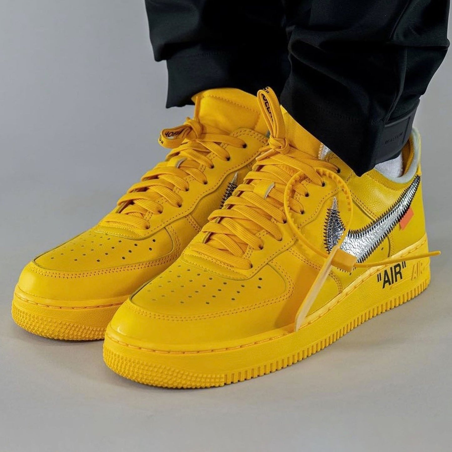 Off-White x Nike Air Force 1 Low ‘Lemonade’ - Kick Game