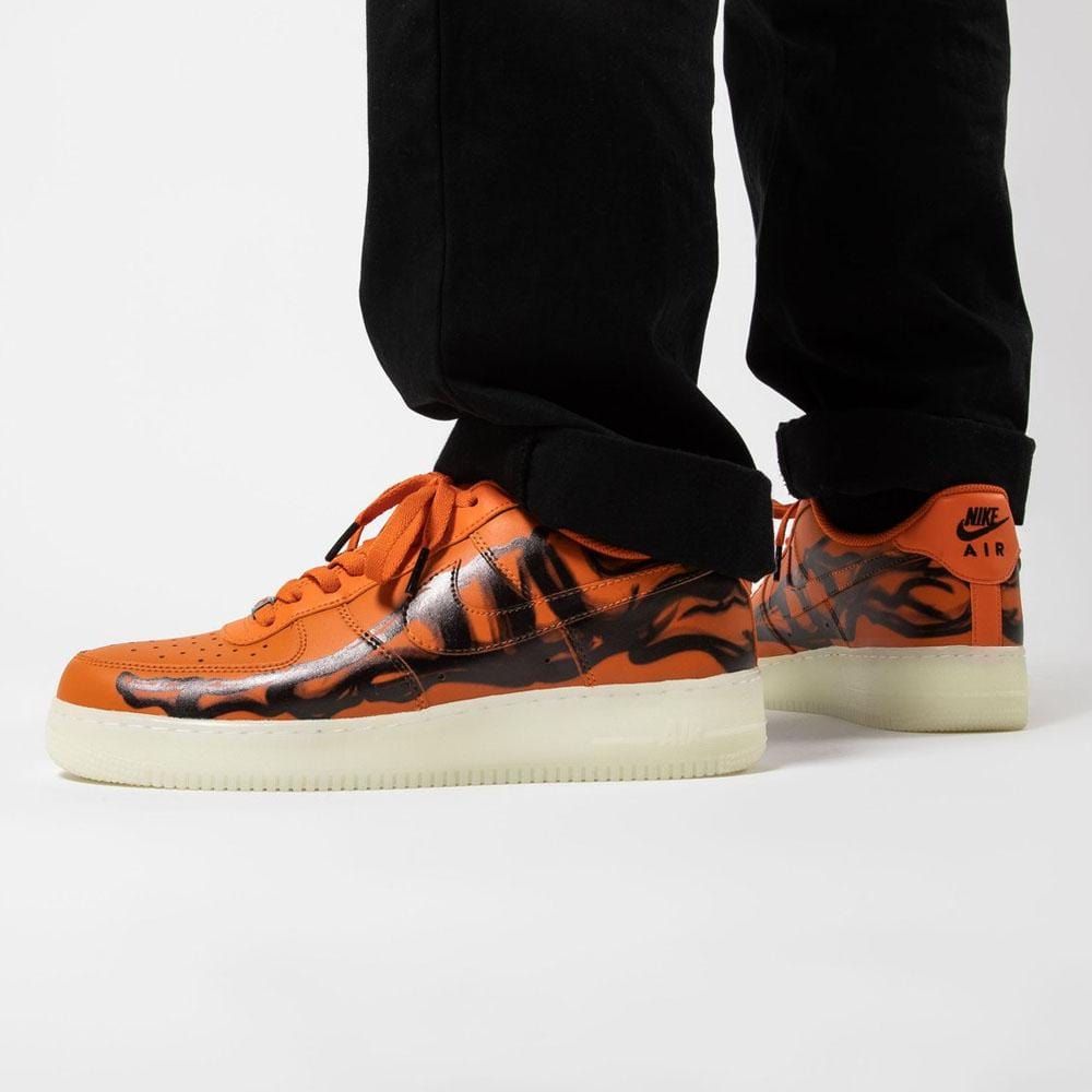 Nike Air Force 1 Low 'Orange Skeleton' - Kick Game