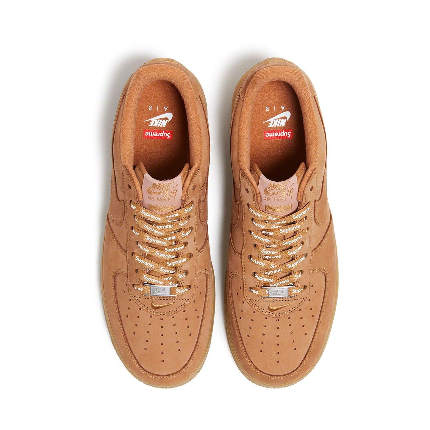 Supreme x Nike Air Force 1 Low SP 'Flax' - Kick Game
