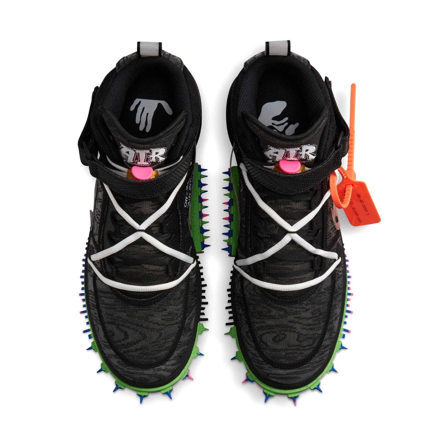 Off-White x Nike Air Force 1 Mid 'Black' - Kick Game