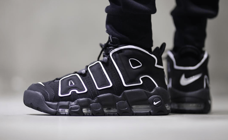 NIKE AIR MORE UPTEMPO OG Black - Kick Game