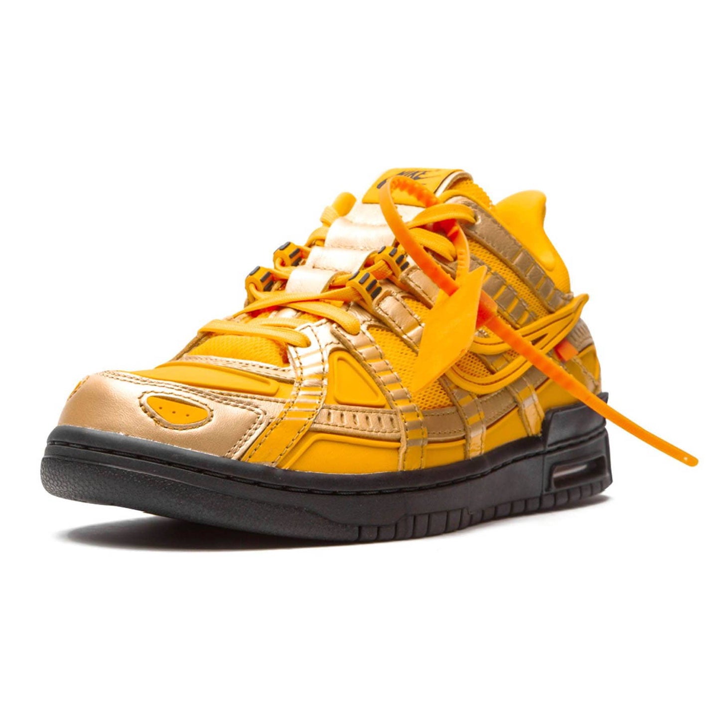 Off-White x Nike Air Rubber Dunk 'University Gold' - Kick Game