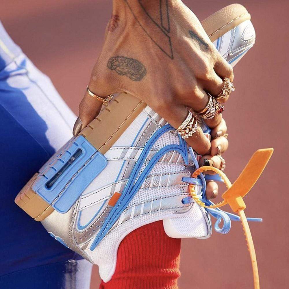 Off-White x Nike Air Rubber Dunk 'University Blue' - Kick Game