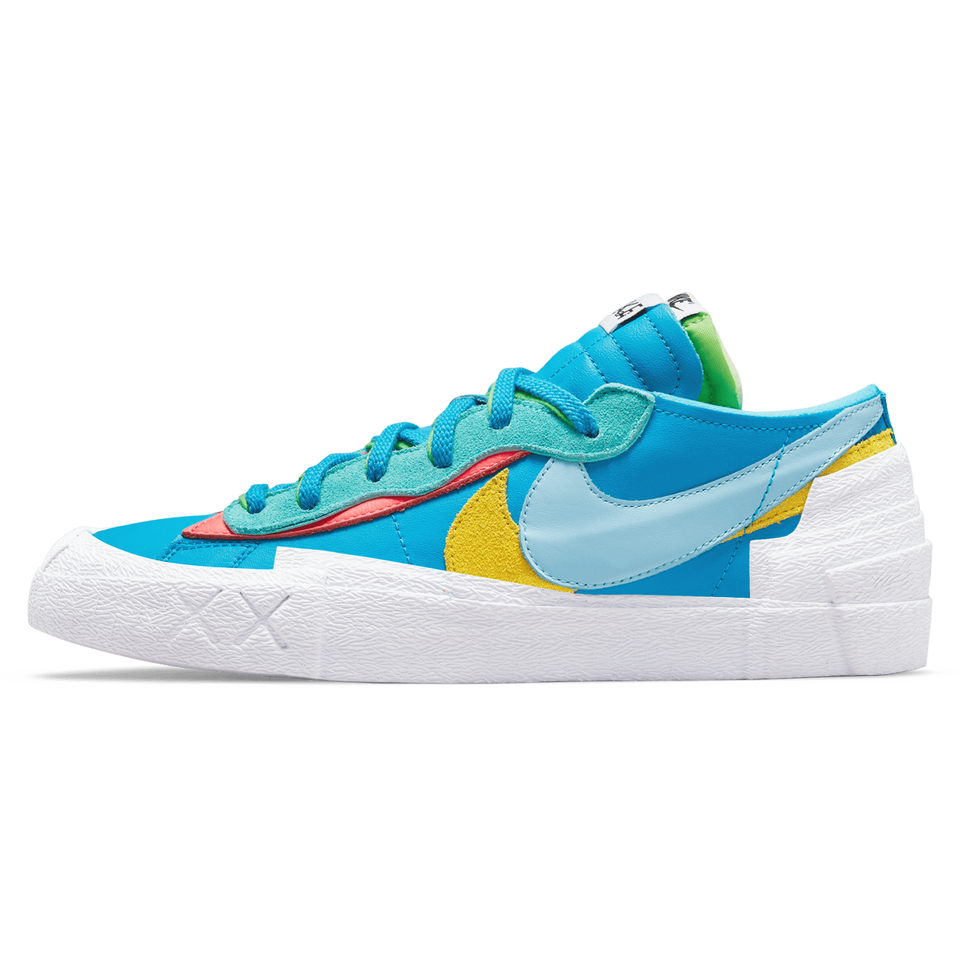 KAWS x sacai x Nike Blazer Low 'Neptune Blue' — Kick Game