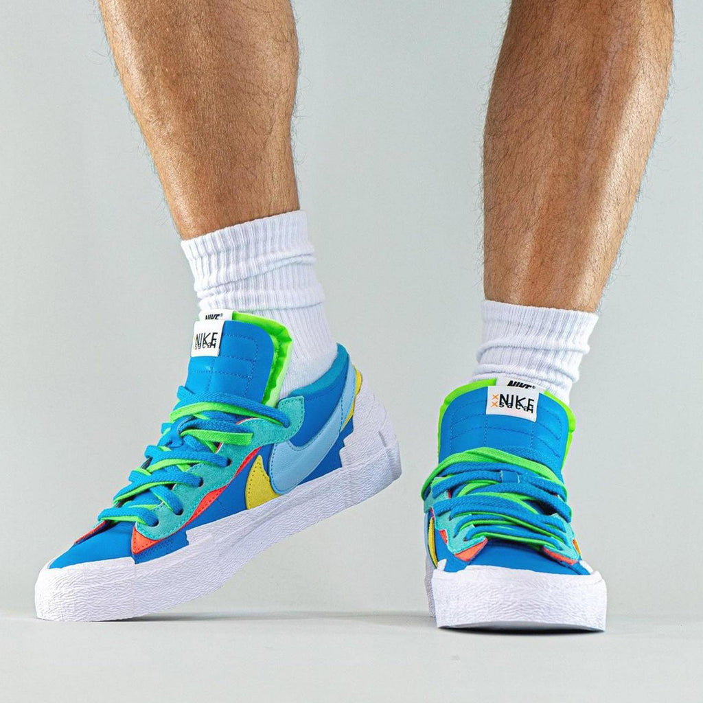 KAWS x sacai x Nike Blazer Low ‘Neptune Blue’ - UrlfreezeShops