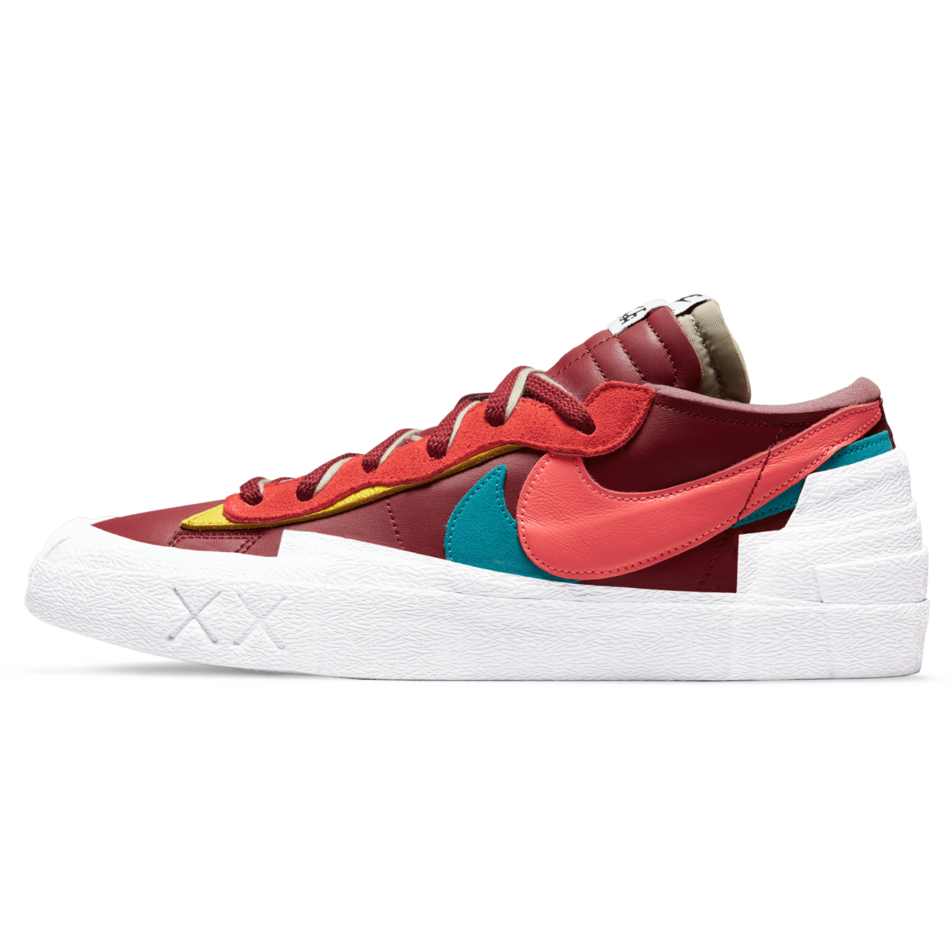 KAWS x sacai x Nike Blazer Low 'Team Red' — Kick Game KAWS x sacai x Nike Blazer Low 'Team Red' — Kick Game