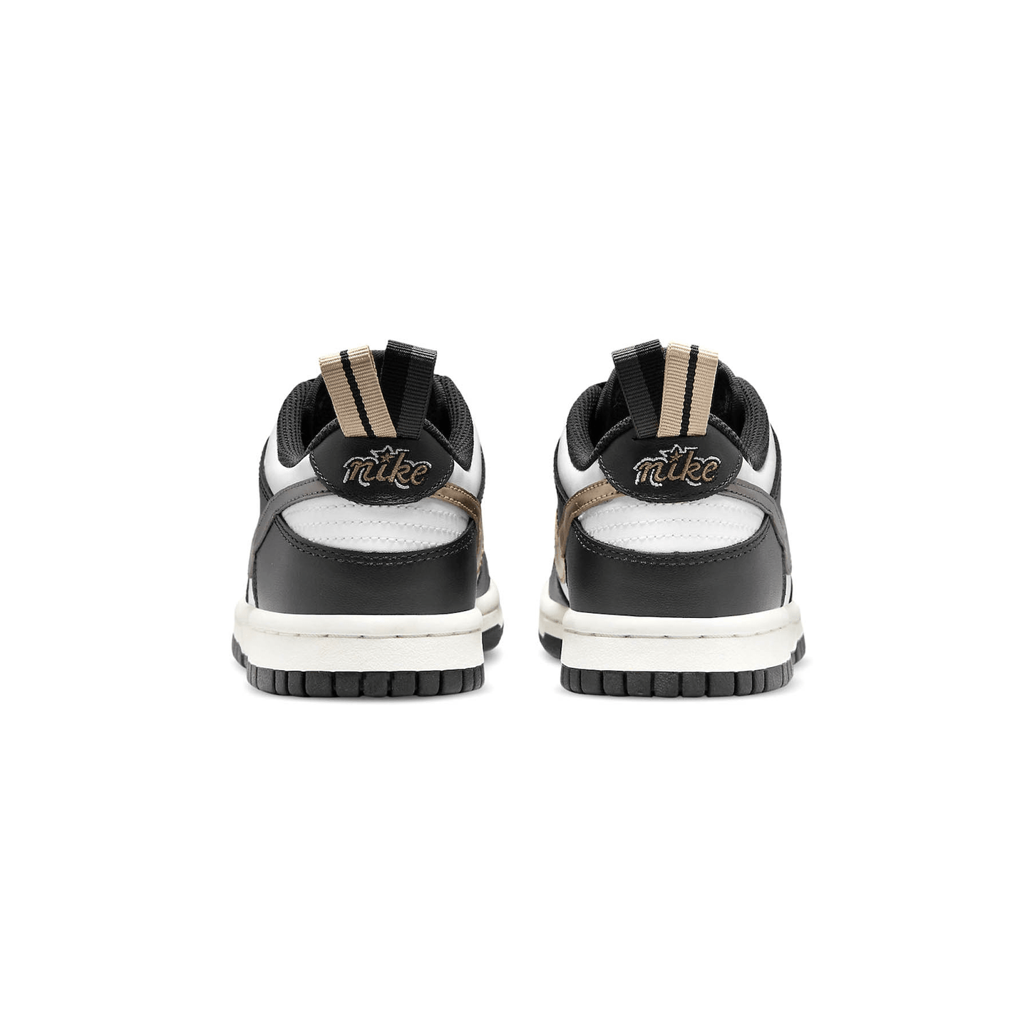 Nike Dunk Low GS 'Black White Metallic' - Kick Game