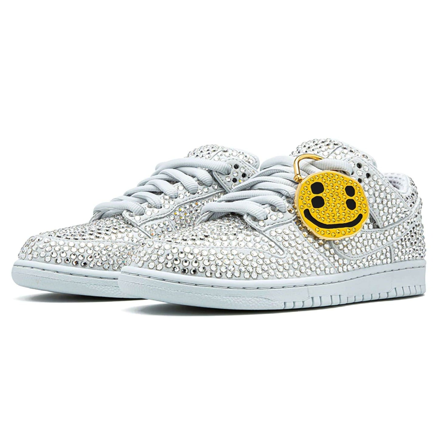 Cactus Plant Flea Market x Swarovski x Dunk Low 'Pure Platinum' - Kick Game