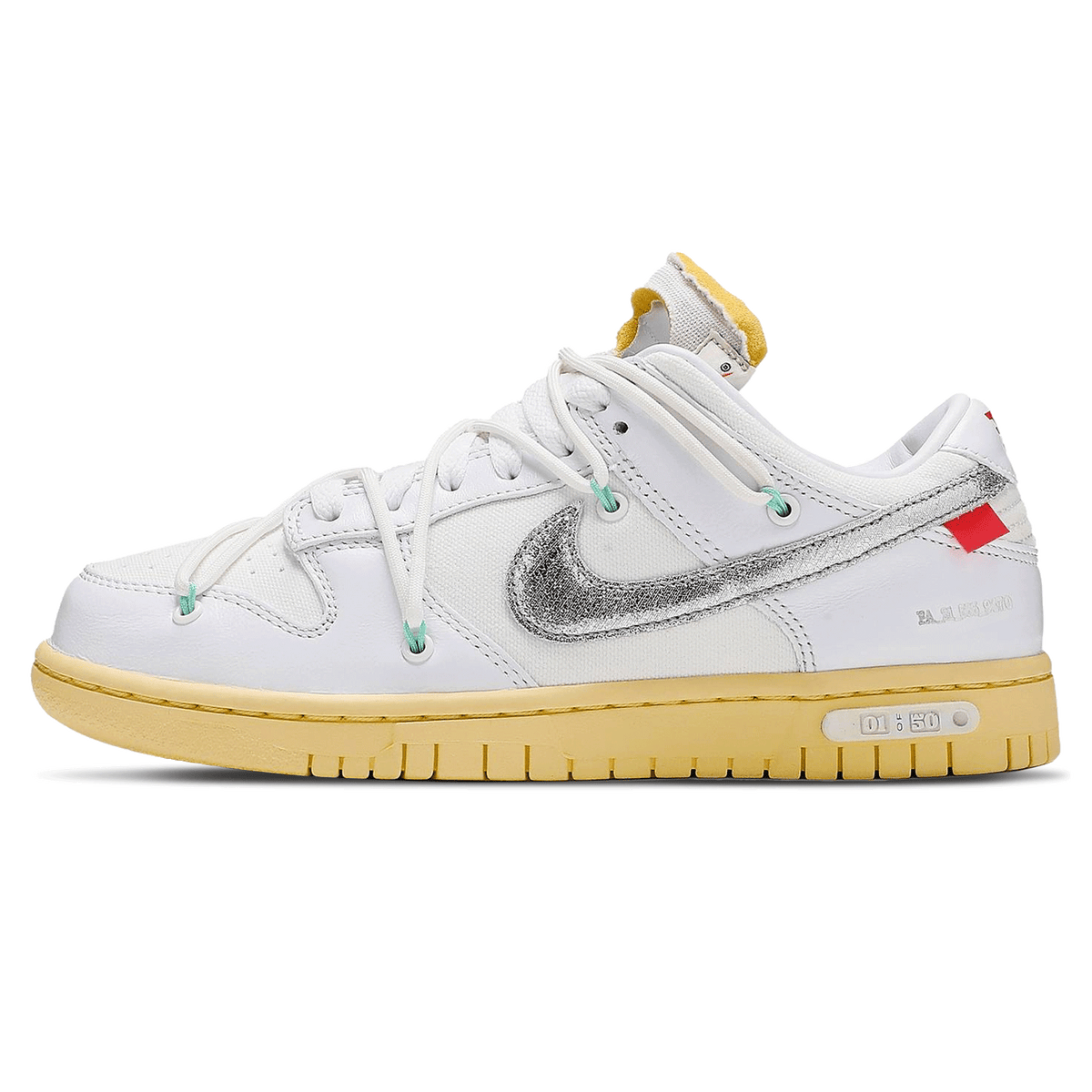 nike dunk low off white lot 1 DM1602 127 1