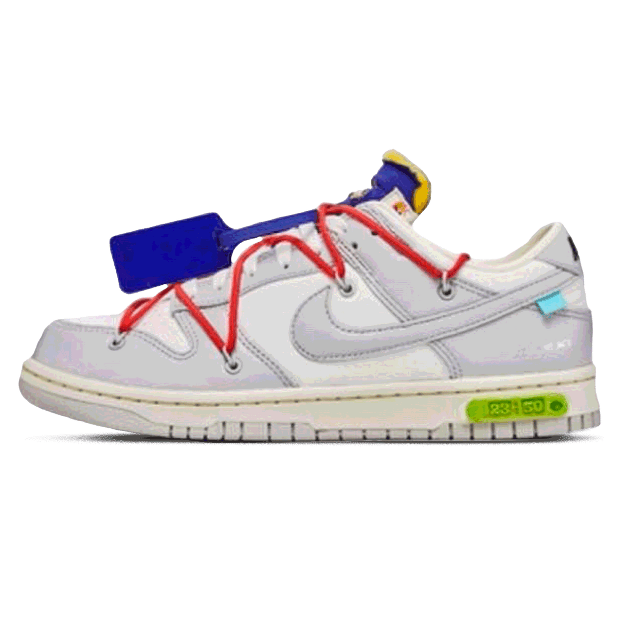 nike dunk low off white lot 23 1