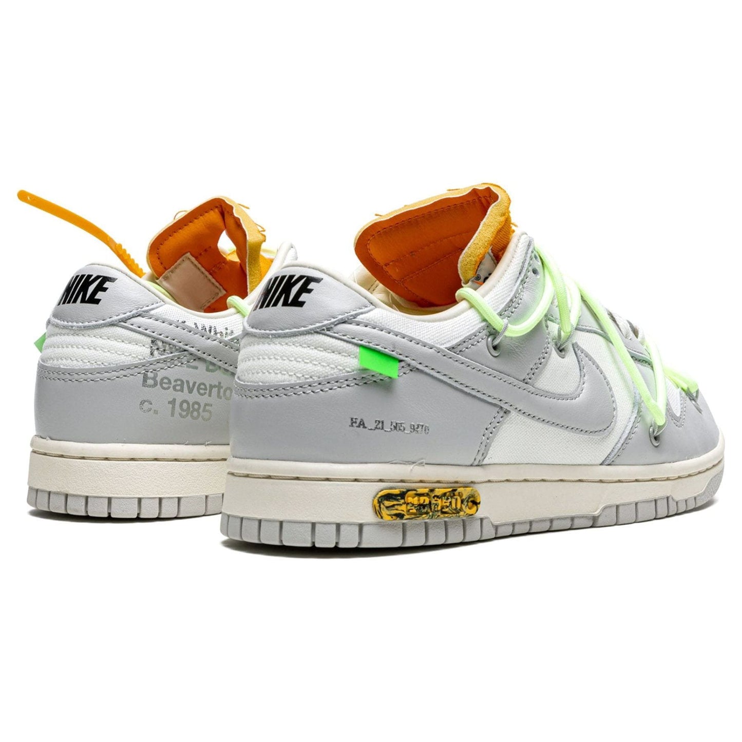 Off-White x Nike Dunk Low 'Lot 43 of 50' - Kick Game