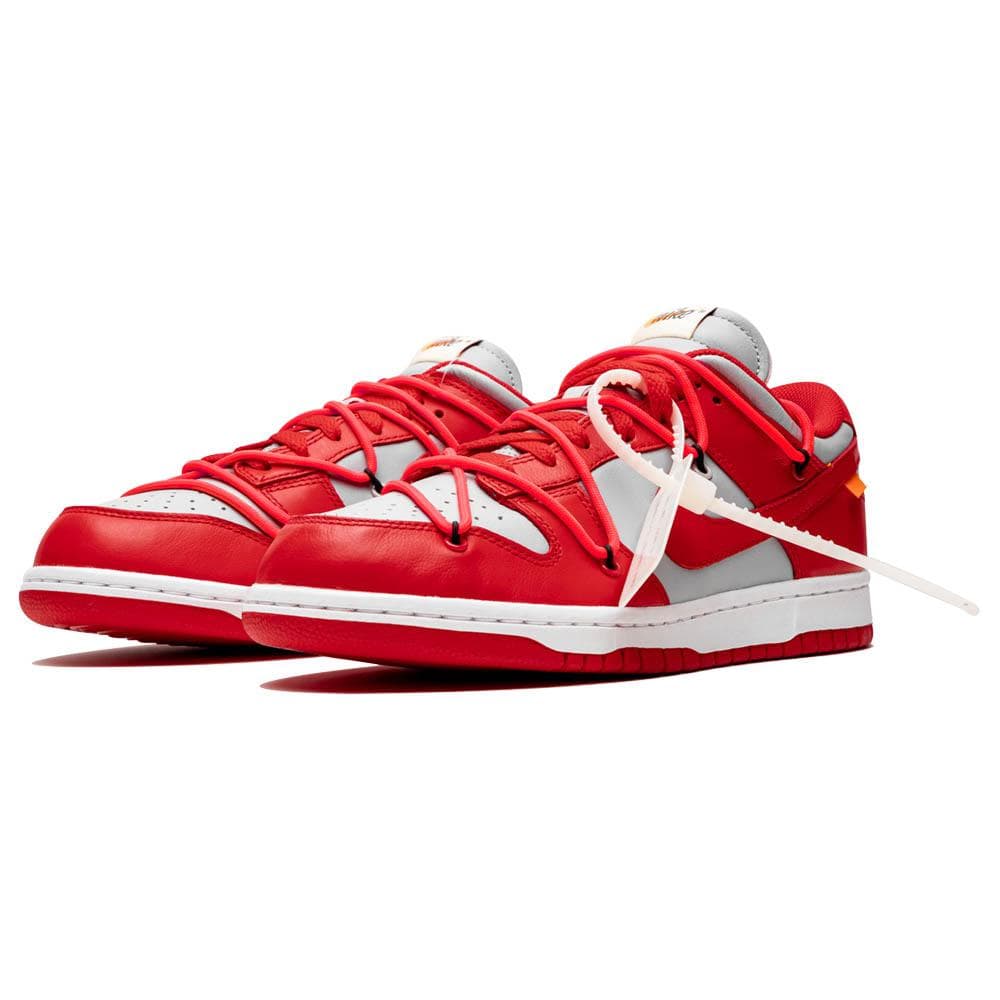 nike dunk low off white university red ct0856 600 2