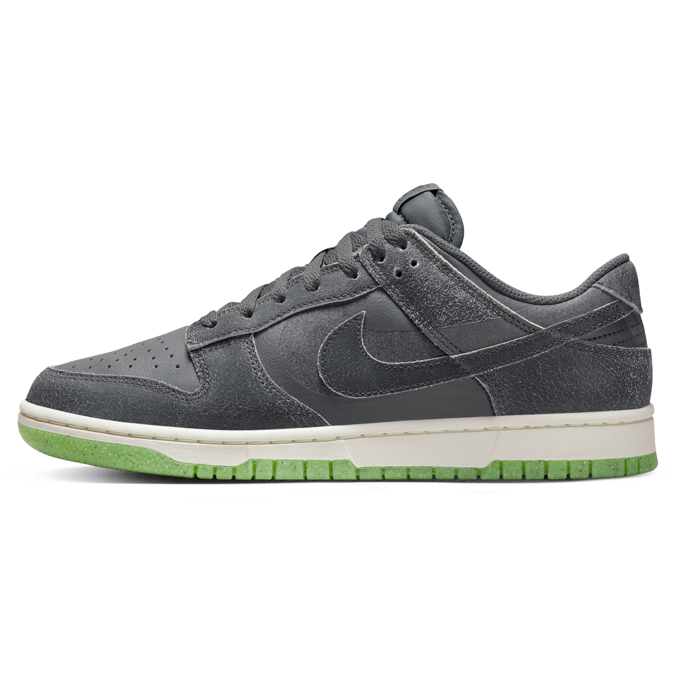 Nike Dunk Low 'Iron Grey Scream Green' - Kick Game