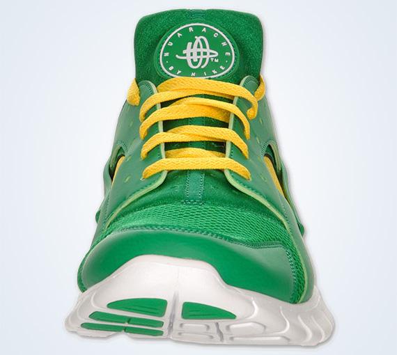 Nike Huarache Free 2012 'Court Green' - Kick Game