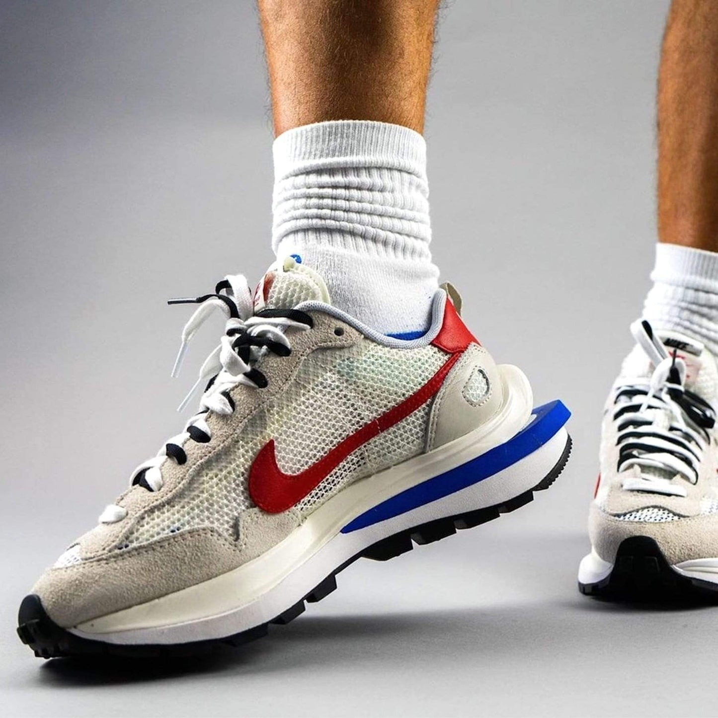 Sacai x Nike VaporWaffle ‘Sail’ - Kick Game
