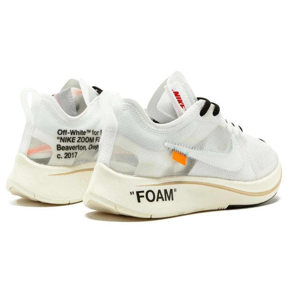 OFF-WHITE x Nike Zoom Fly "White-White-Muslin" - Kick Game