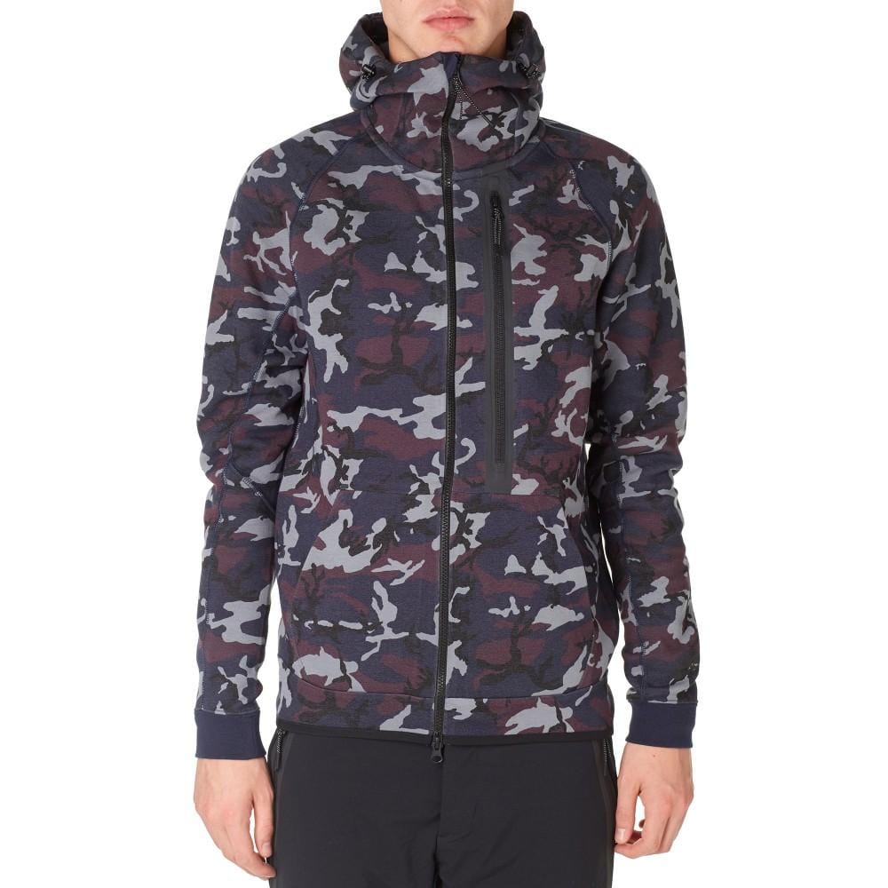 NIKE TECH FLEECE CAMO AW77 HOODIE - Kick Game