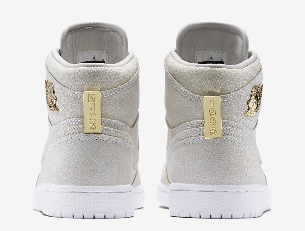 Air Jordan 1 Retro High Pinnacle White Metallic Gold - Kick Game