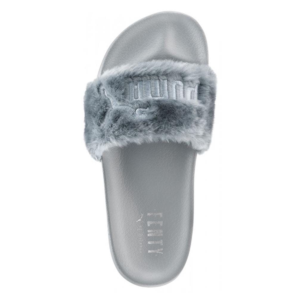 Puma Leadcat Fenty Fur Slide Quarry by Rihanna - Kick Game