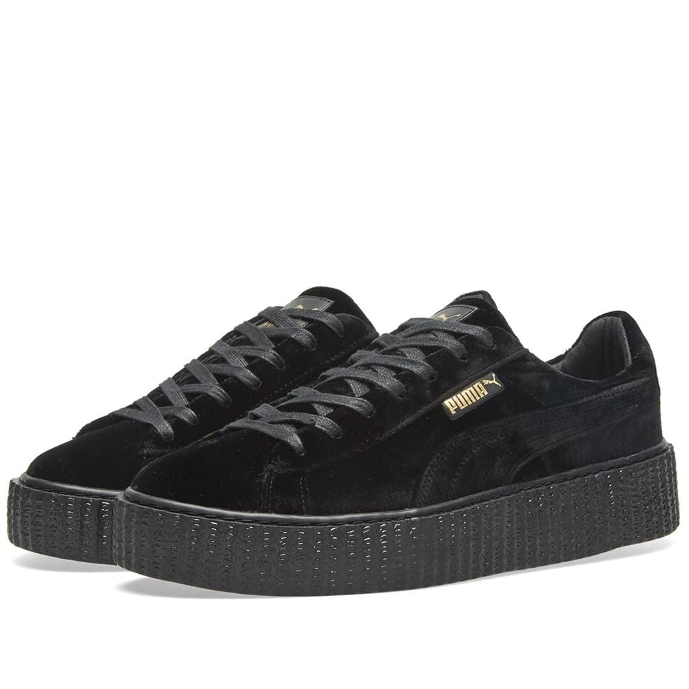 PUMA X FENTY CREEPER VELVET Black - Kick Game