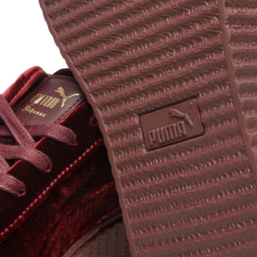 Fenty x Wmns Velvet Creeper 'Burgundy' - Kick Game