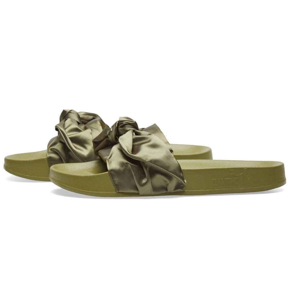 Puma x Fenty by Rihanna Bow Slide "Olive Branch" - Kick Game