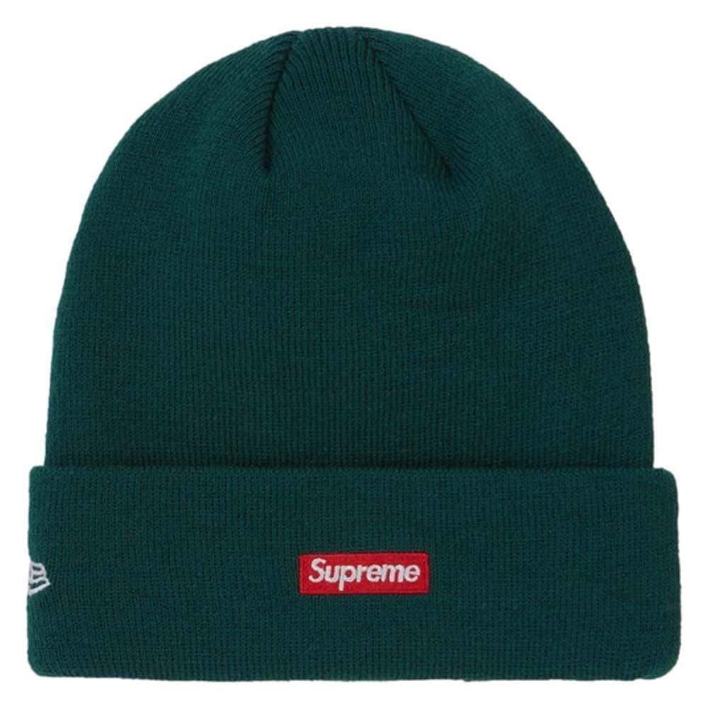 Supreme New Era S Logo Beanie (FW 19) Green - Kick Game