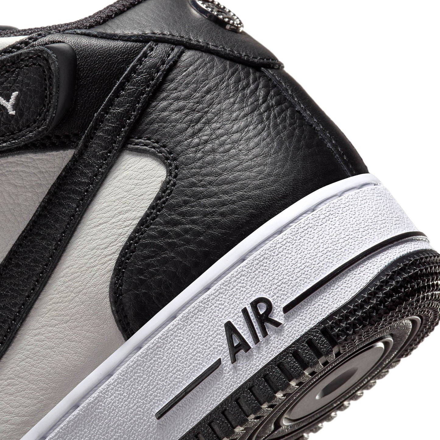 Stussy x Nike Air Force 1 Mid 'Black White' - Kick Game