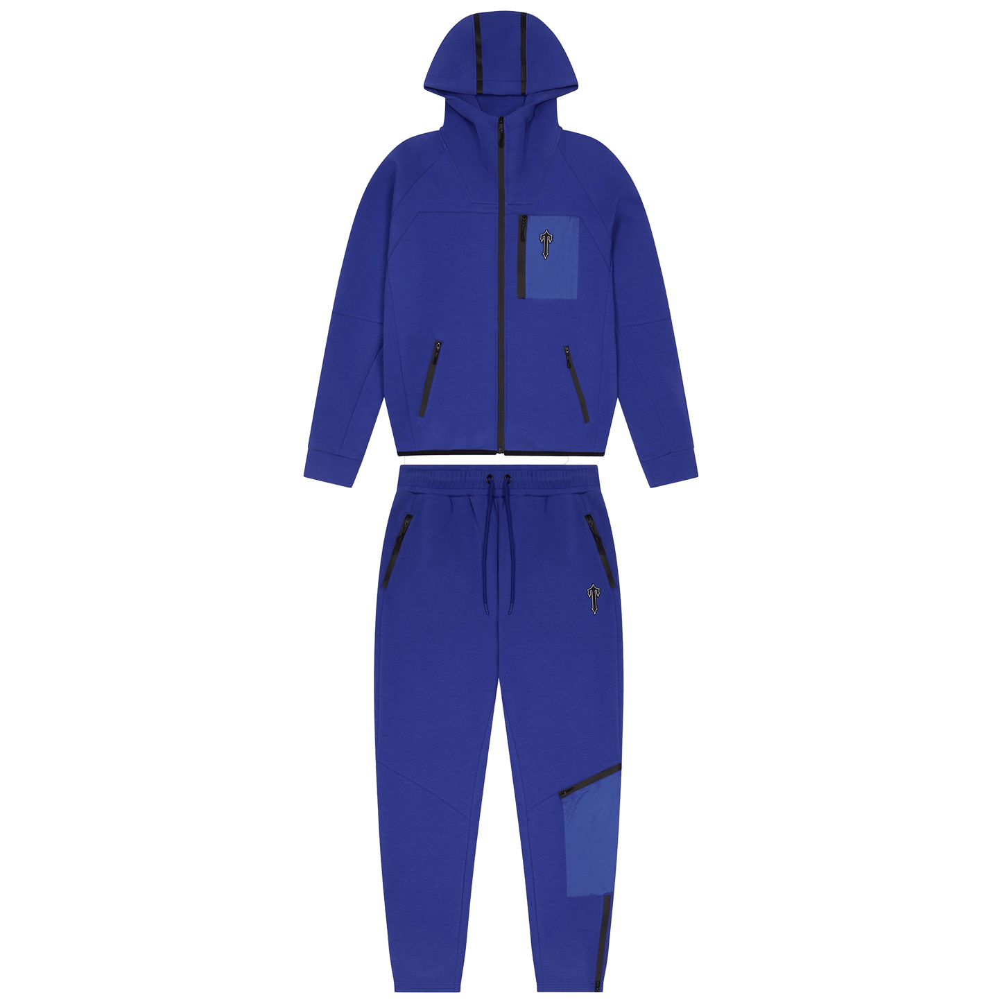 Trapstar Irongate T Fleece Zip Tracksuit-Dazzling Blue - Kick Game