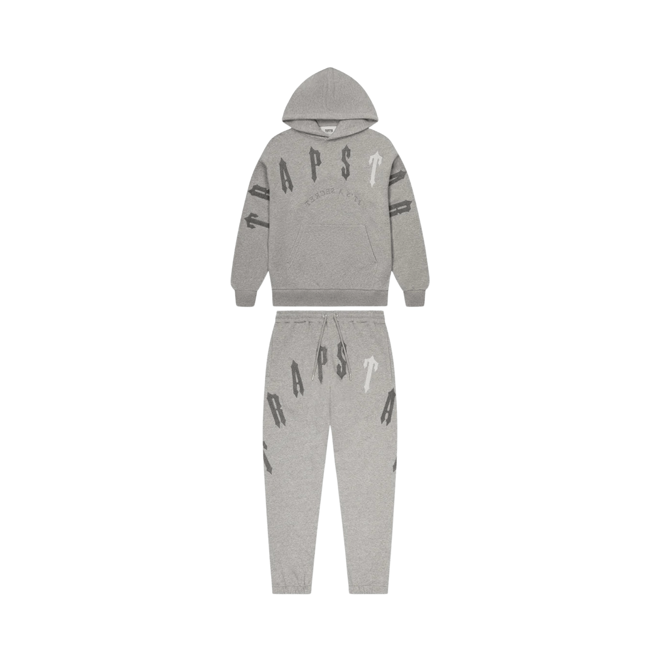 Trapstar Irongate Arch Chenille 2.0 Tracksuit - Grey - Kick Game