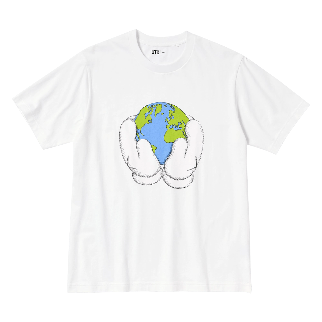 Copy of KAWS x UNIQLO Peace For All Tee White - Kick Game