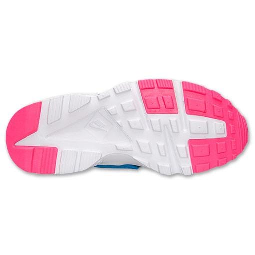 Nike Air Huarache Junior 'Dark Magnet Grey-Volt-Cobalt Blue' - Kick Game