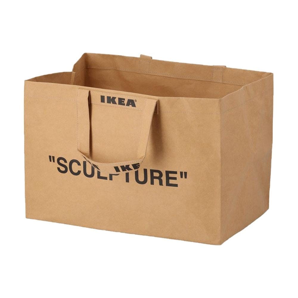 Virgil Abloh x IKEA MARKERAD Large Bag Brown - Kick Game