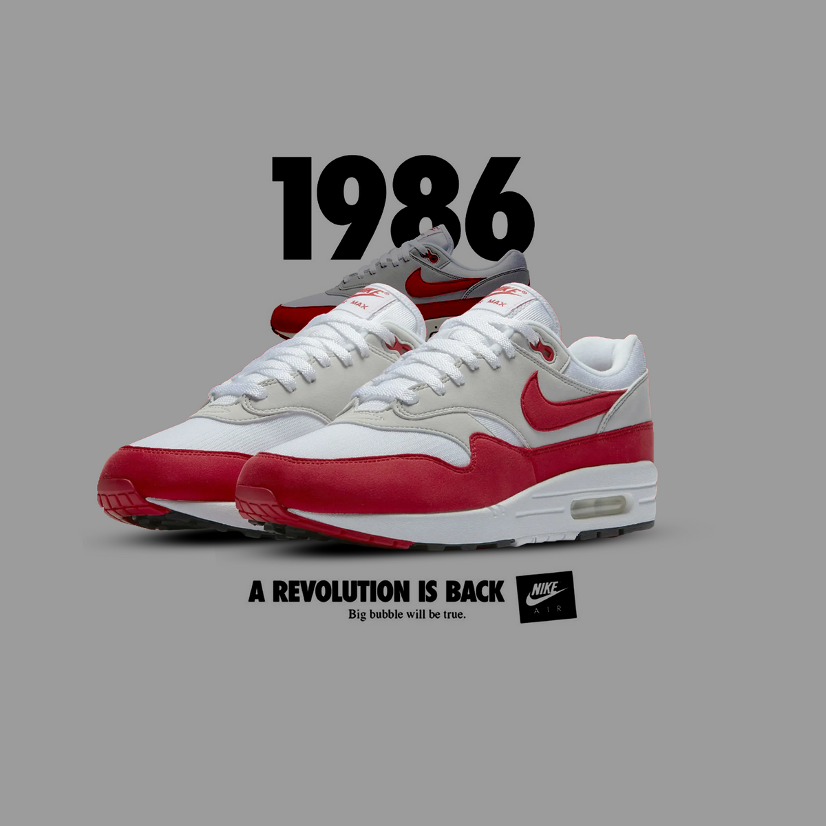 Nike to Bring Back the Air Max 1 ‘Big Bubble’